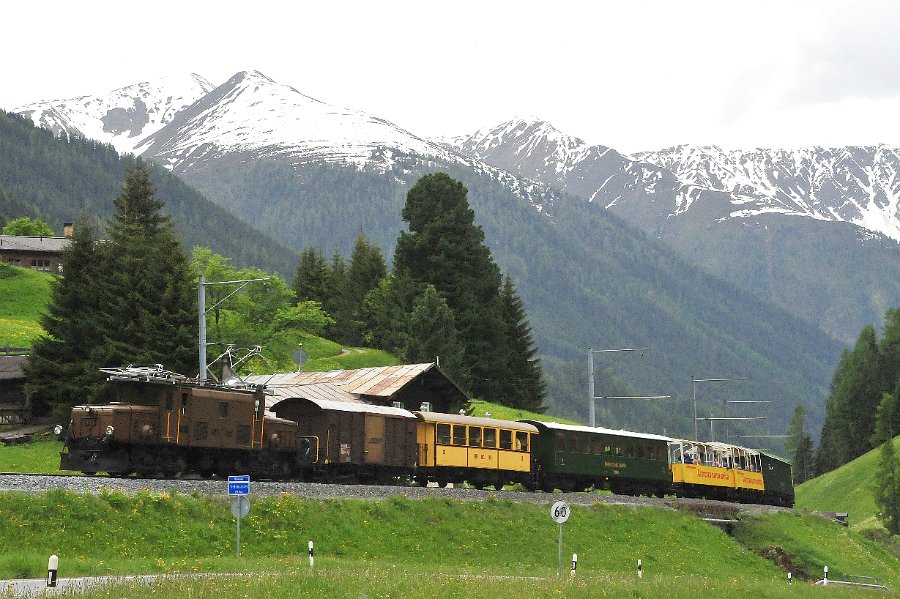 2019.06.11 RhB Ge 6-6 I 415 Krokodil von Davos nach Filisur und zurück (27)